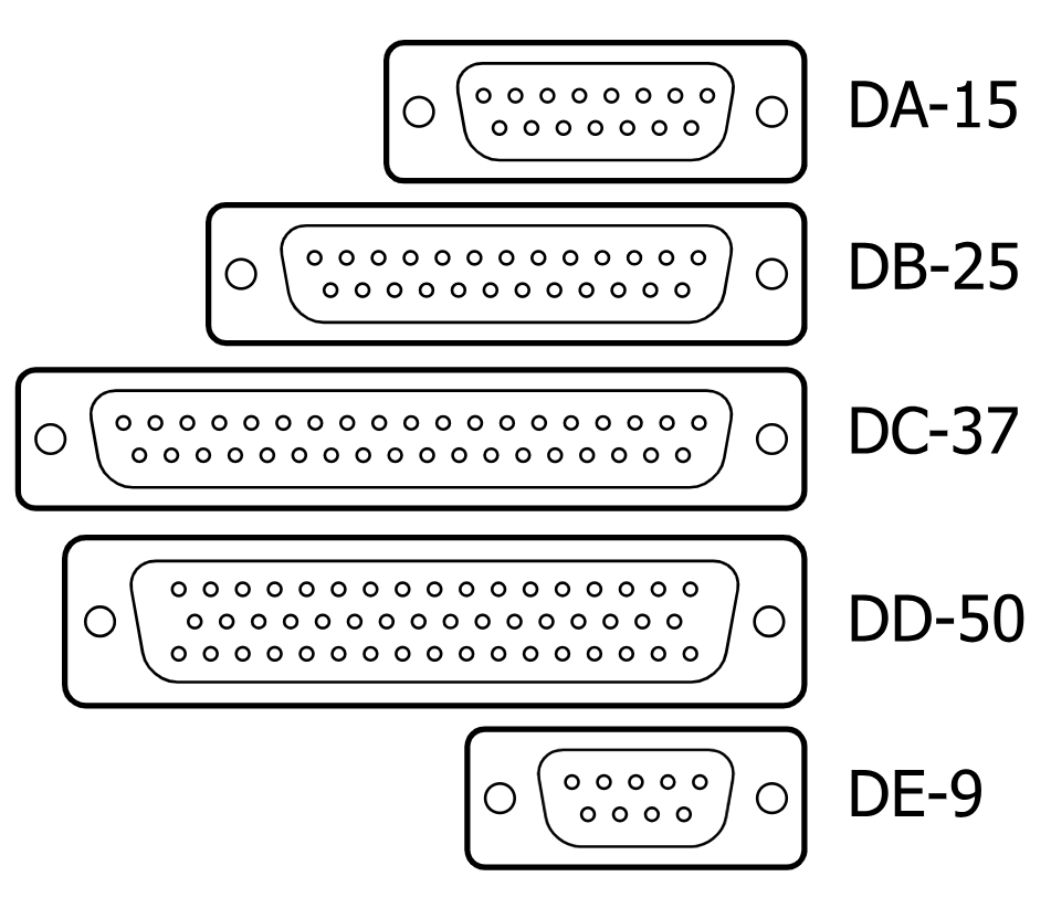 D sub connectors